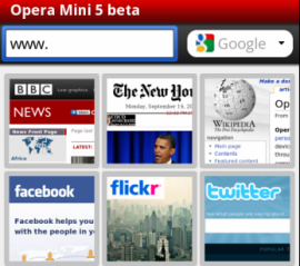Opera Mini 5  -  5